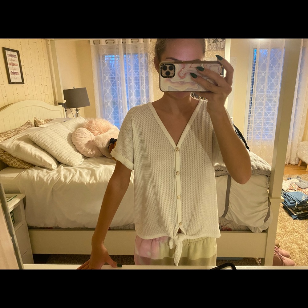 White blouse!